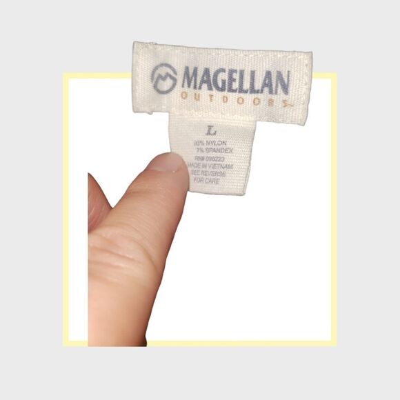 Magellan Outdoors Nylon Pants Pockets Mens Large Black - Picture 7 of 7